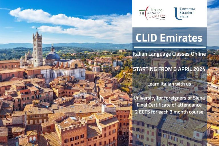 Online Italian Course Launched by CLID Emirates