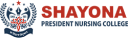 Shayona President Nursing College Logo