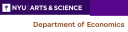 NYU (Economics Department) Logo
