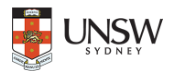 University of New South Wales Logo