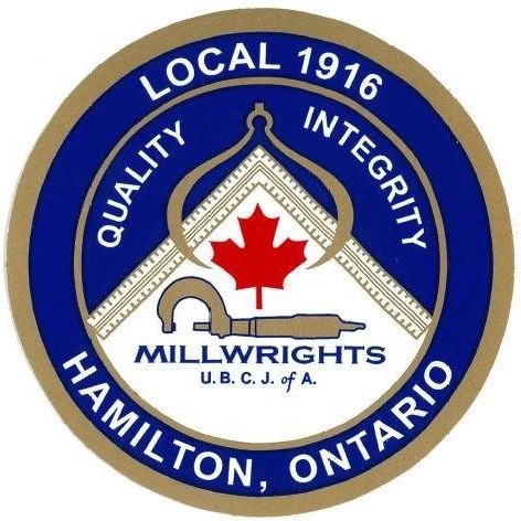 Millwright Local 1916 Logo