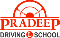 Pradeep Driving School Logo