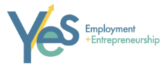 YES Employment + Entrepreneurship Logo