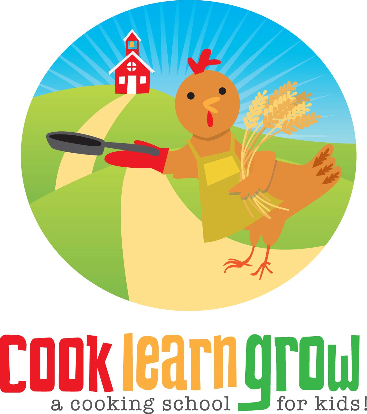 Cook, Learn, Grow Logo