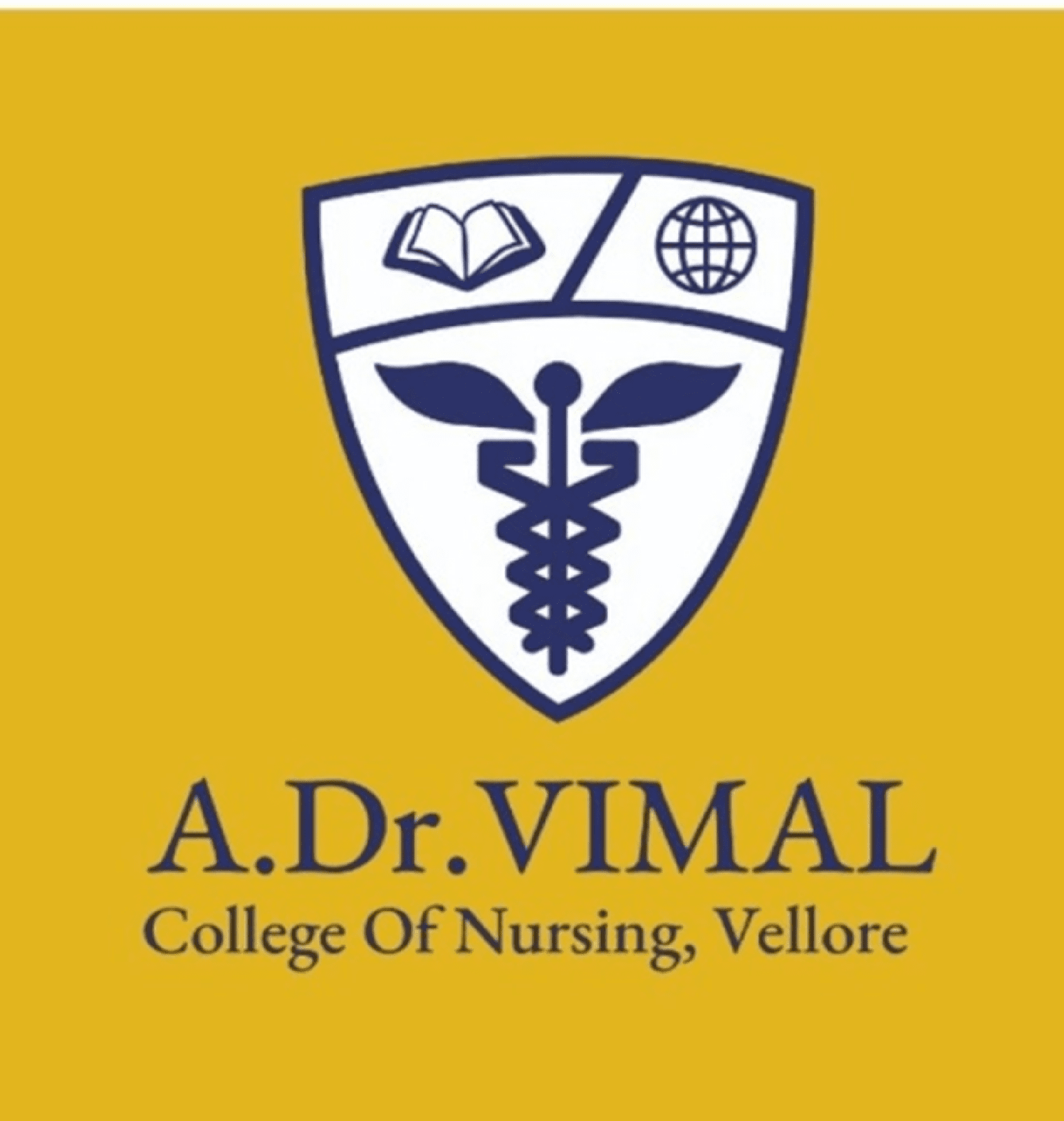 A. Dr. Vimal College of Nursing Logo