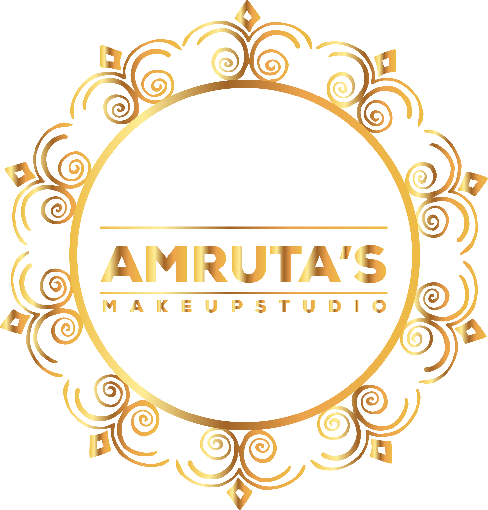 Amruta Makeup Studio Logo