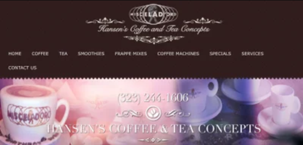 Los Angeles Coffee and Tea Logo