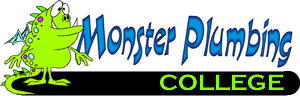Monster Plumbing College Logo