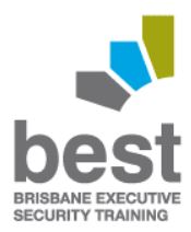 Best Brisbane Security Training Logo