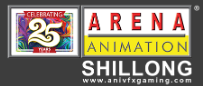 Arena Animation Shillong Logo