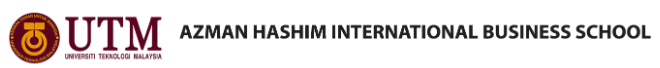 The Azman Hashim International Business School (AHIBS) Logo