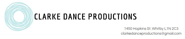 Clark Dance Production Logo