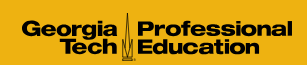 Georgia Tech Professional Education Logo