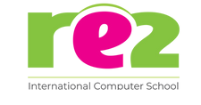 RE2 International Computer School Logo