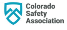 Colorado Safety Association Logo