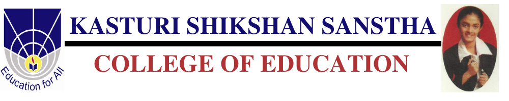 Kasturi Shikshan Sanstha College of Education Logo