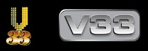 V33 Fitness Studio Logo