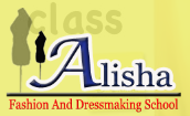 Alisha Fashion and Dressmaking School Logo