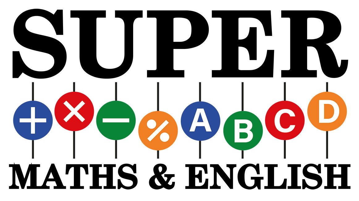 Super Maths and English Logo