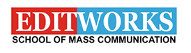 Editworks School of Mass Communication Logo