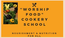 Worship Food Cookery School Logo