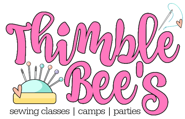 Thimble Bees Sewing School Logo