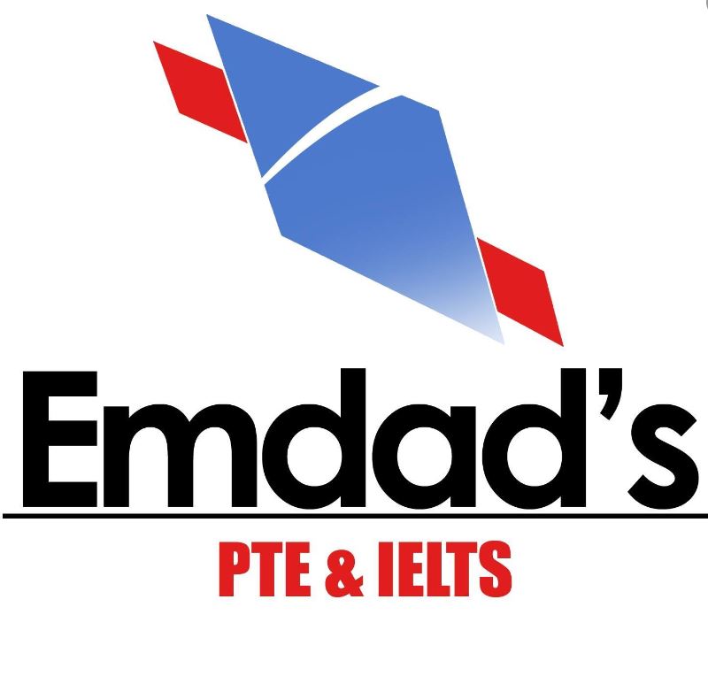 Emdad's PTE & IELTS Logo