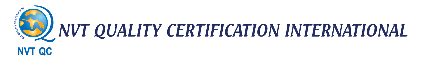 NVT Quality Certification International Logo