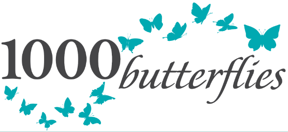 1000 Butterflies Logo