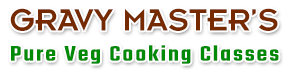 Gravy Master's pure Veg Cooking Classes Logo