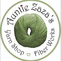 Auntie Zaza’s Fiber Works Logo