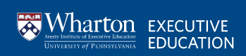 Wharton Executive Education Logo