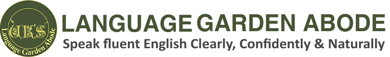 Language Garden Abode Logo