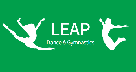 LEAP Dance & Gymnastics Logo