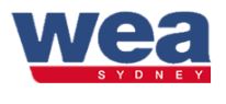 WEA Sydney Logo