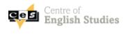 CES (Centre of English Studies) Logo