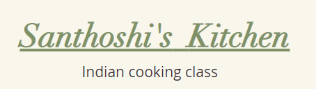 Santhoshi's Kitchen Logo