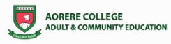 Aorere College Adult Learning Centre Logo