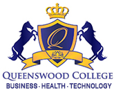 Queenswood College of Business Health & Technology Logo