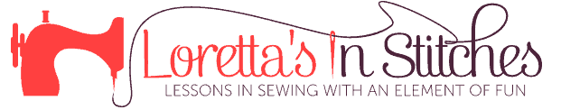 Loretta's in Stitches Logo