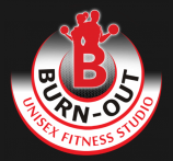 Burnout Unisex Fitness Studio Logo