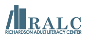 Richardson Adult Literacy Center Logo