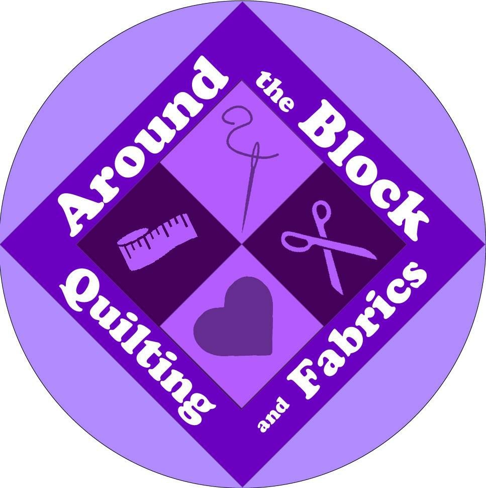 Around The Block Quilting and Fabric Shop Logo
