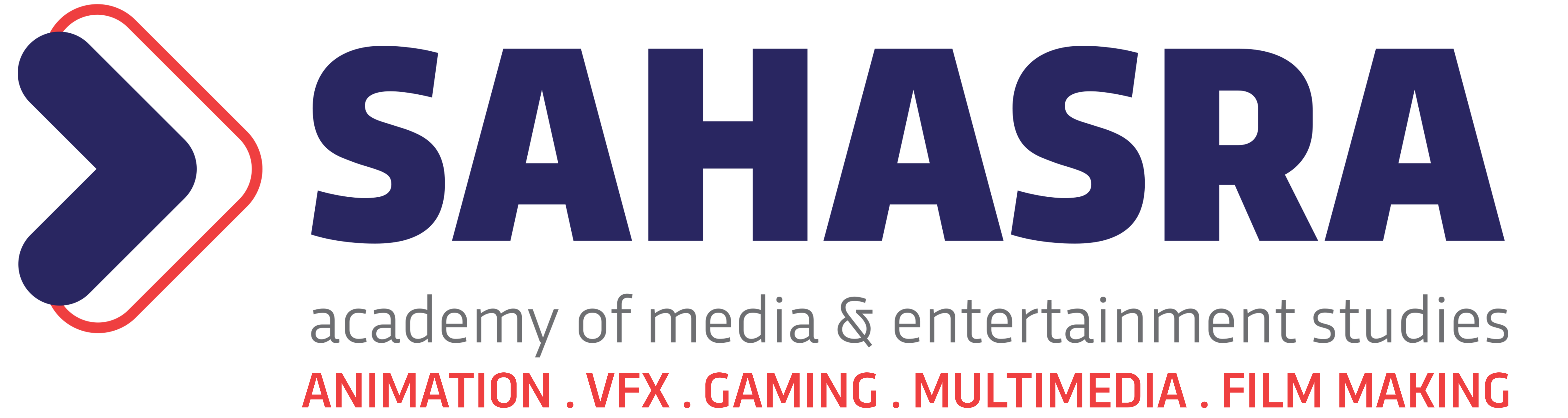 Sahasra Academy of Media and Entertainment Studies Logo