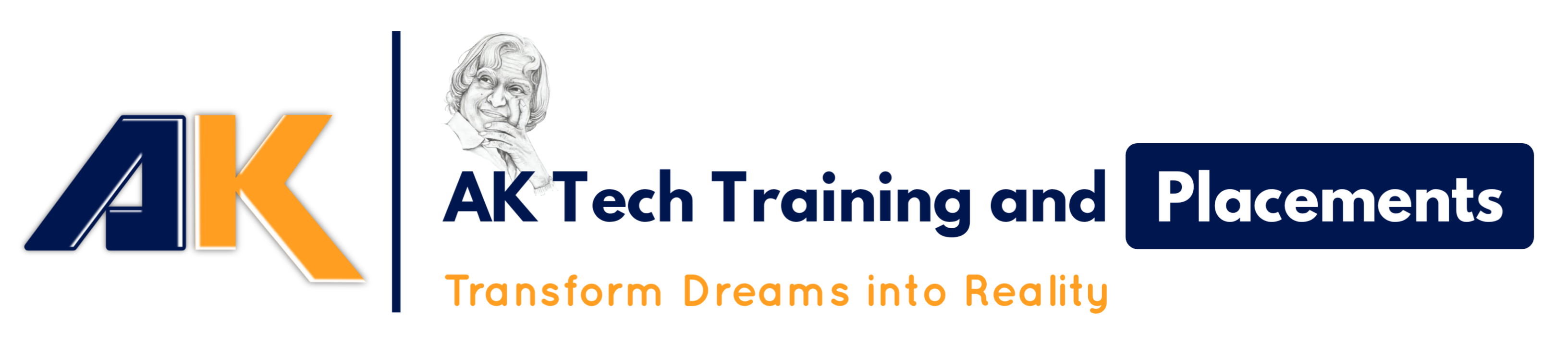 AK Tech Training And Placements Logo