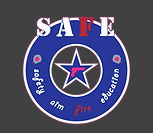 SAFE- Safety Aim Fire Education Logo