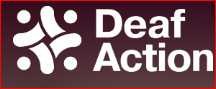 Deaf Action Logo