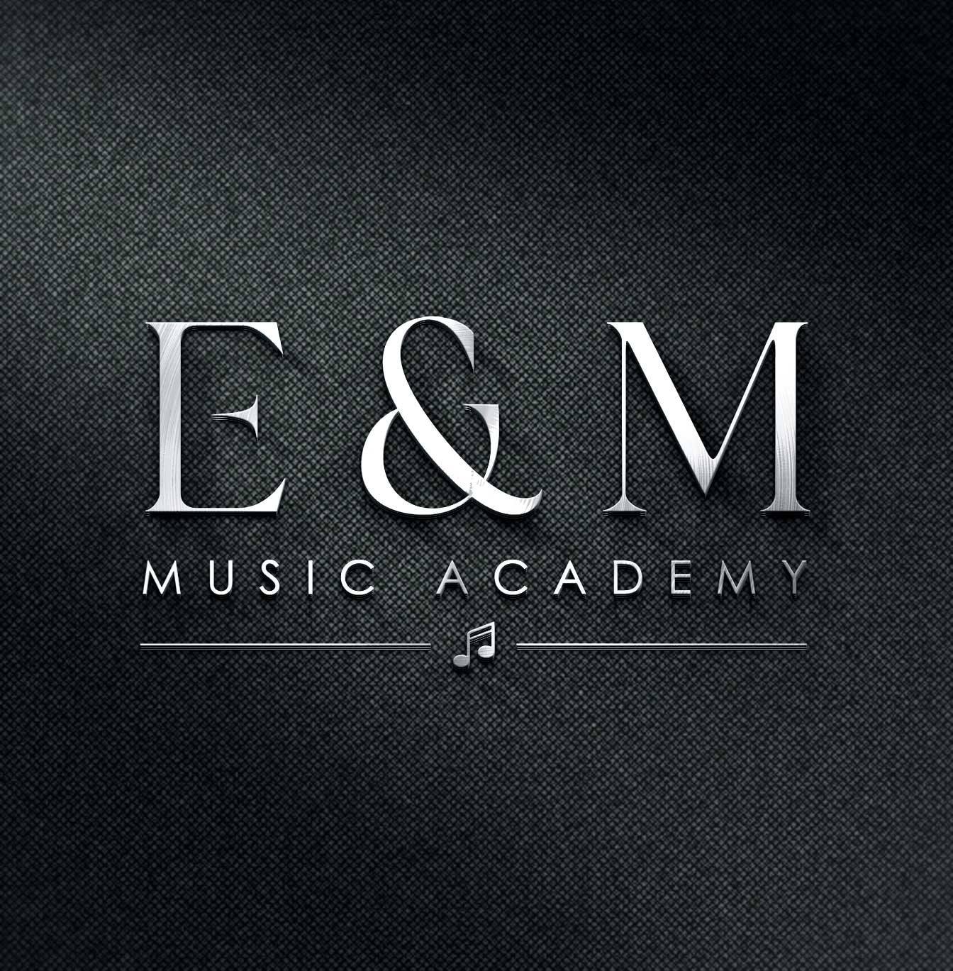 E & M Music Academy Logo
