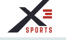X3 Sports Logo