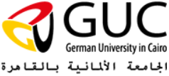 German University In Cairo - GUC Logo